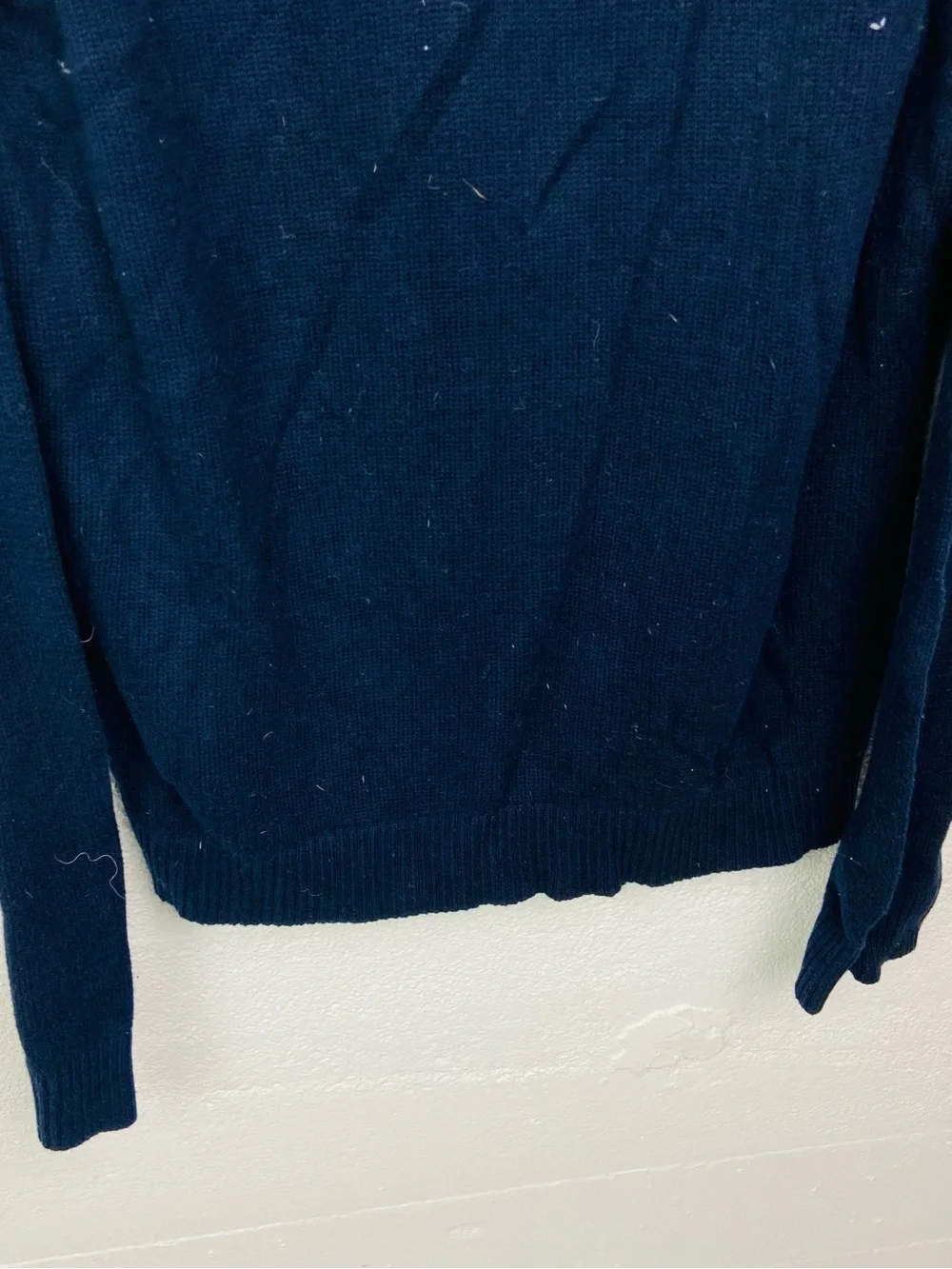 Goodfellow & Co Men's Navy Half-Zip Sweater size XL